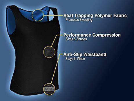 Sauna Gilet Hommes Body Shaper Hot Sweat